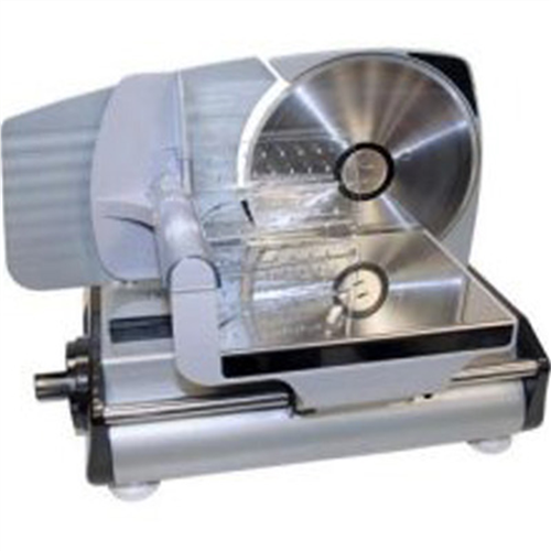Electric Meat Slicer, Adjustable, with 7-1/2" Stainless Steel Blade, Suction Cup Feet, Easy to Clean