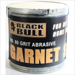 Abrasive Garnet Sand, 80 Grit, 50 lb Container, for Sand Blasters