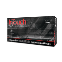 Powder Free Exam Black 6MIL Nitrile Glove, Large