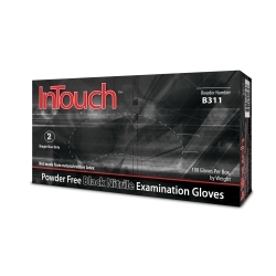 Powder Free Exam Black 6MIL Nitrile Glove, XXL