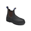 Blundstone 140 Steel Toe Elastic Side Slip-On Boots, Water Resistant, Stout Brown