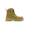 Blundstone 992 Steel Toe Lace Up Side Zip, Water Resistant, Bump Cap, Wheat