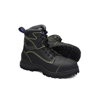Blundstone 994-075</br>Blundstone 994 Steel Toe Lace Up, Water Resistant, Bump Cap, Metarsal Guard, Puncture Resistant, Black