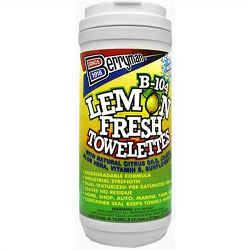 40pc Lemon Towelettes
