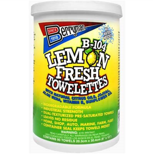 90pc Lemon Towelettes