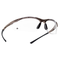 Bolle Safety 40044 Safety Glass Contour Plat Asaf Clear Lens