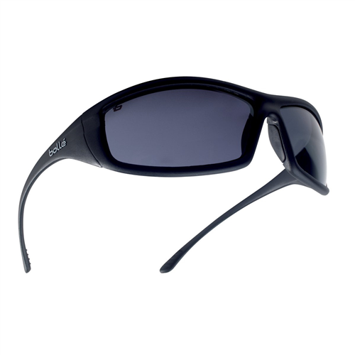 Bolle Safety 40063 Safety Glasses Solis Asaf Smoke Lens