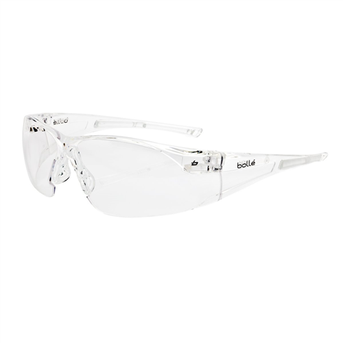 Bolle Safety 40070 Safety Glasses Rush Asaf Clear Lens