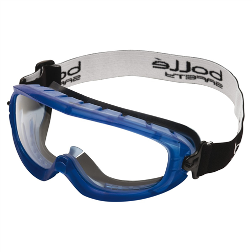 Bolle Safety 40092 Atom Goggle Vented Plat Anti Fog/Anti Scratc