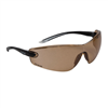 Bolle Safety 40112 Safety Glass Cobra Sealed Plat Asaf Brown