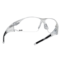 Bolle Safety 40113 Safety Glasses Rush Asaf Hd Clear Lens