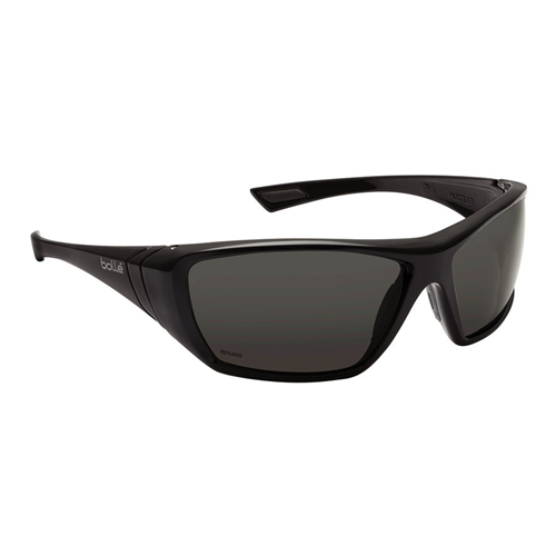 Bolle Safety 40150 Safety Glasses Hustler Asaf Smoke Lens Polarized