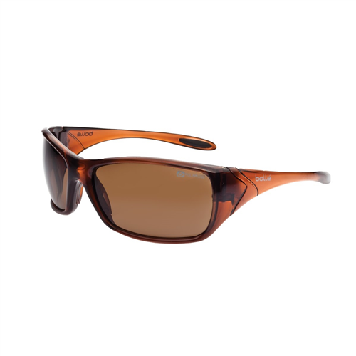 Bolle Safety 40153 Safety Glasses Voodoo As Brown Lens Polarized