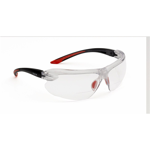 Bolle Safety 40187 Safety Glasses Iri-S Clear Lens 1.50 Diopter