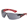 Bolle Safety 40208 Safety Glasses Rush+ Plat Asaf Smoke Lens