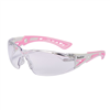Bolle Safety 40254 Safety Glasses Rush+ Plat Asaf Clear Lens
