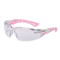 Bolle Safety 40254</Br>Safety Glasses Rush+ Plat Asaf Clear Lens