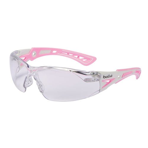 Bolle Safety 40254 Safety Glasses Rush+ Plat Asaf Clear Lens