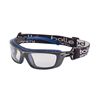 Bolle Safety 40276 Baxter Safety Glasses Indirect Venting Smoke Ant