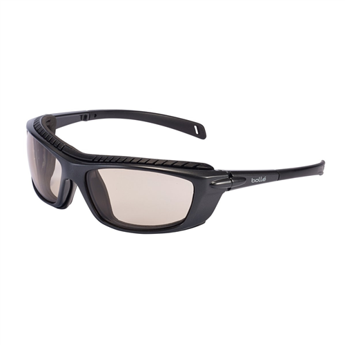 Bolle Safety 40278 Baxter Safety Glasses  Indirect Venting Smoke An