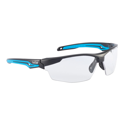 Bolle Safety 40301 Safety Glasses Tryon Plat Asaf Clear Lens