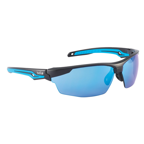 Bolle Safety 40304 Safety Glasses Tryon As Blue Flash Lens