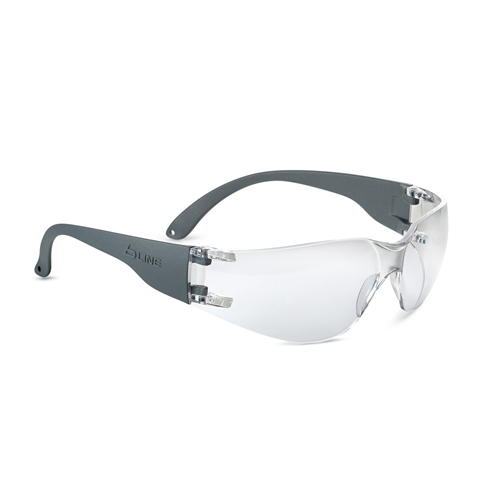 Bolle Safety Pssbl30-013 Safety Glass Bl30 Asaf Clear Grey Temple