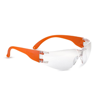 Bolle Safety Pssbl30-047 Safety Glass Bl30 Asaf Clear Lens Orange Templ