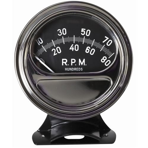 Retro Line Tachometer, 90Â° Sweep