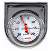 2" Mechanical Vacuum/Boost Gauge, White Face