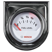 Bosch SP0F000048 2" Electrical Fuel Level Gauge, White Face