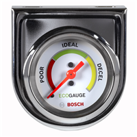 Bosch ECOGAUGE 2" Chrome Economy Meter