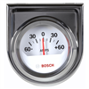 Bosch 2" Chrome with White Face Ammeter Gauge