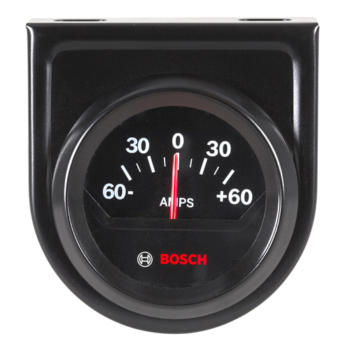 2" Ammeter Gauge, Black