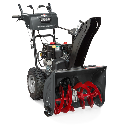 Briggs and StrattonÂ® 24 in. Snow Thrower, Dual Trigger Steering, 9.5 TP