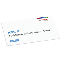 ADS 525X/625X 12 Month Subscription - Basic Plan