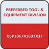 Preferred Tools Bsp-1067X1697X37 U-Seal Metric