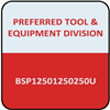 Preferred Tools Bsp-12501250250U 1 1/4X1 1/2 X 1/4 Poly Seal
