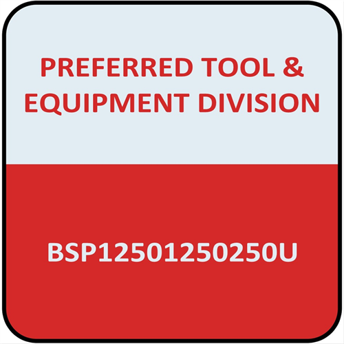 Preferred Tools Bsp-12501250250U 1 1/4X1 1/2 X 1/4 Poly Seal