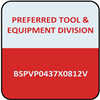 Preferred Tools Bsp-Vp0437X0812V Vee Pkg
