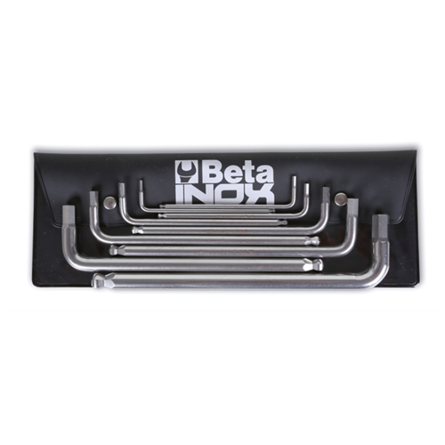 Beta Tools Usa 961456 96Bpinox/B9-Set Of 9 Hex. Wr. In Wallet