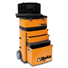 Two-Module Tool Trolley, Orange