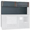Tool Wall System w/ 2 Suspended Cabinets