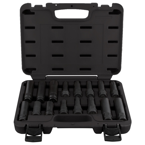 Horizon Tool 75510 16-Piece Spline Lug Key Socket Set