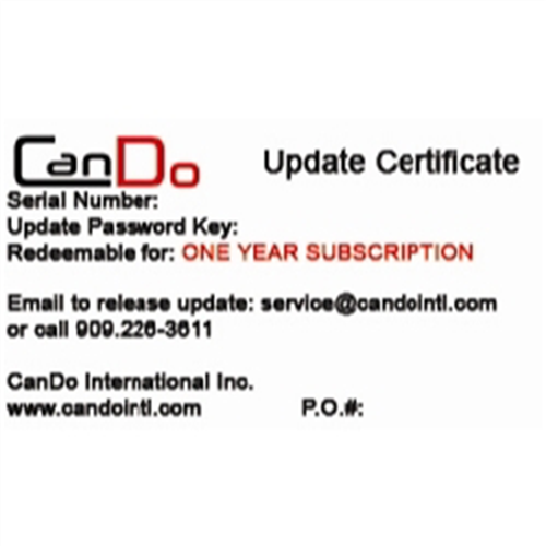 Annual Software Update for HD Pro II