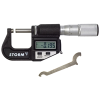 0-1" and 0-25mm Range Digital Micrometer