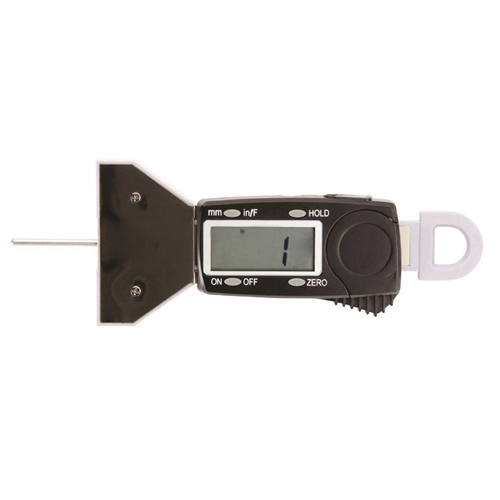 Digital tire tread depth gauge