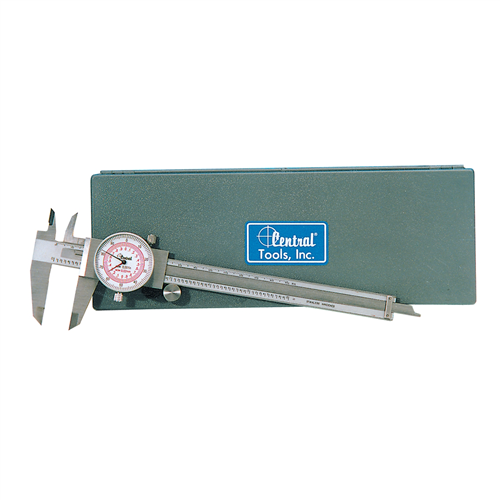 Thumb Lock Dial Caliper 0-6in. 0-150mm Range