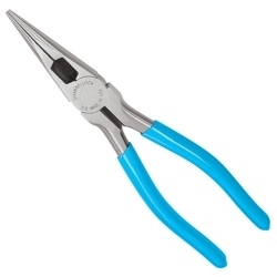 8.38" HD Long Nose Plier, Side Cutter