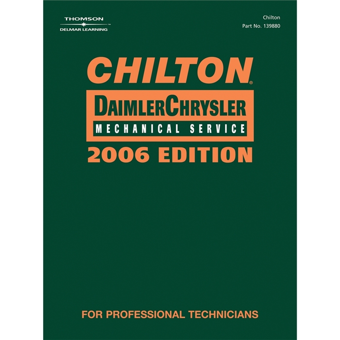 Chilton 2006 Chrysler Mechanical Service Manual